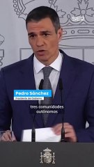 Sánchez: "España cuenta con planes de reposición para afrontar este escenario"