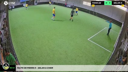 Faute de Pierre D - Milan A Chier