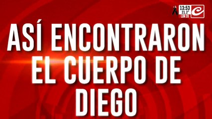 Así encontraron el cuerpo de Diego, el hombre que había desaparecido en Chaco