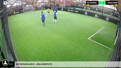 But de Ghislain D - Joga Bonito Fc