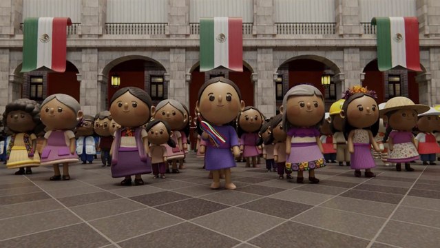 Claudia Sheinbaum estrena intro en la Mañanera del Pueblo