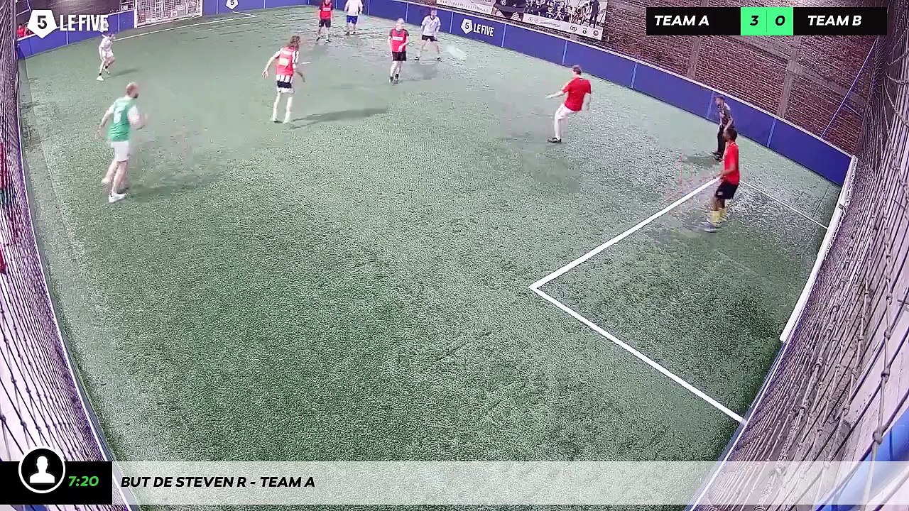 But de Steven R - Team A