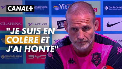 La réaction de Paul Gustard, après le derby perdu au Racing