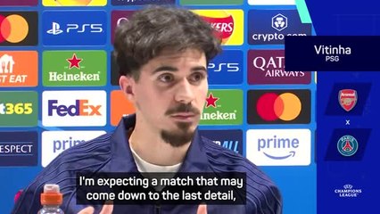 PSG will force Arsenal into making mistakes, predicts Vitinha