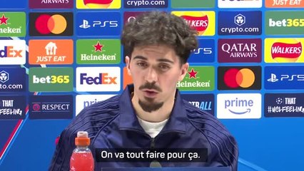 PSG - Vitinha : "Forcer Arsenal à commettre des erreurs"