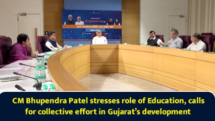CM Bhupendra Patel stresses role of Education, calls for collective effort in Gujarat’s development