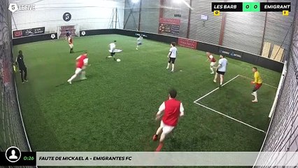 Faute de Mickael A - Emigrantes Fc