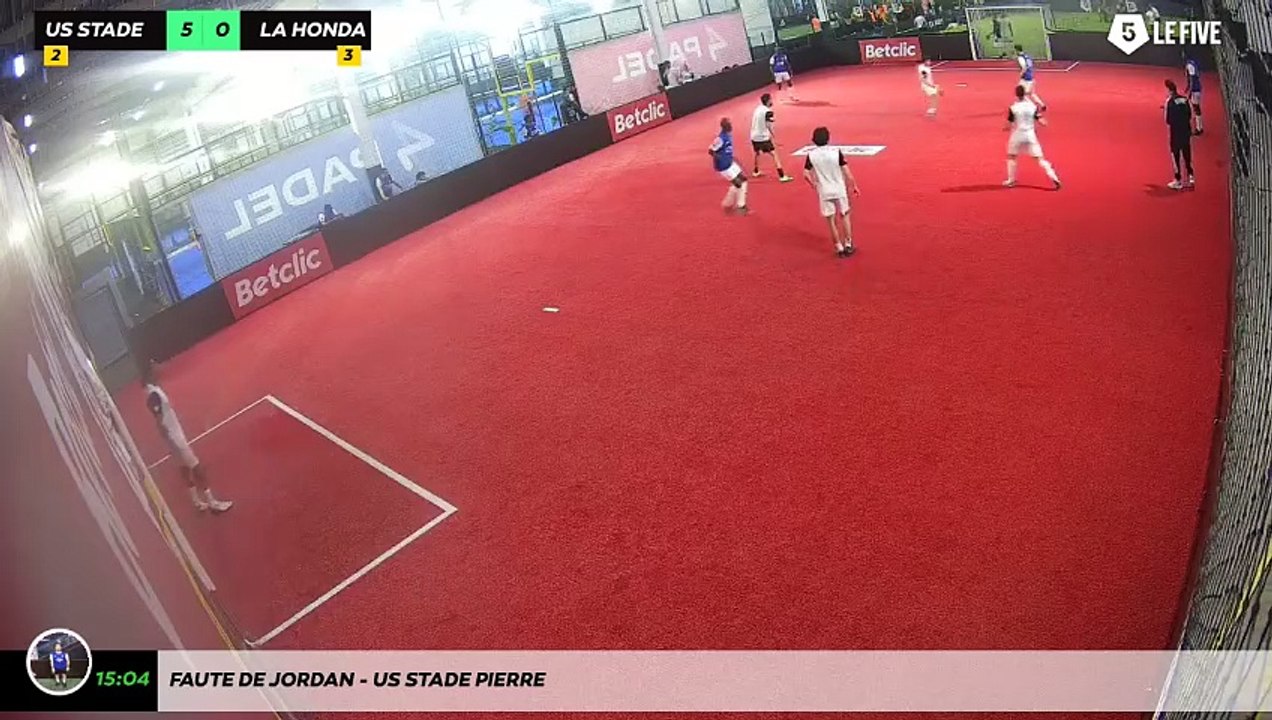 Faute de Jordan - Us Stade Pierre