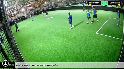 But de Jeremy M - Les Potos Masqués