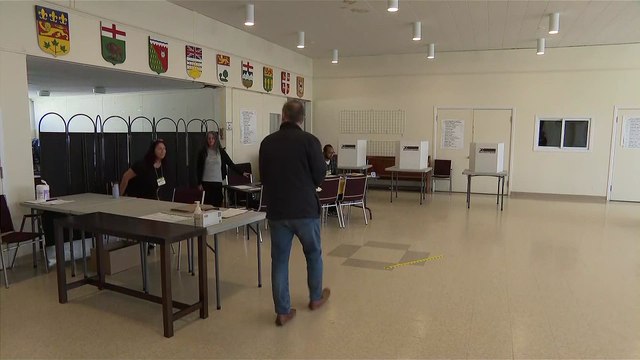 Mark Carney votes amid Canadian election chaos fueled by Trump fears