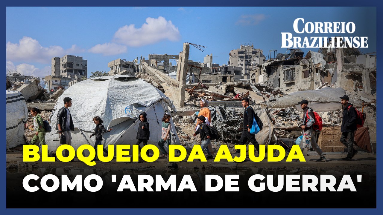 Palestina acusa Israel de usar bloqueio de ajuda a Gaza como 'arma de guerra'