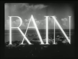 Rain (1932) – A Pre-Code Drama of Redemption and Hypocrisy