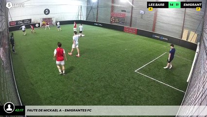 Faute de Mickael A - Emigrantes Fc