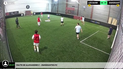 Faute de Alexandre C - Emigrantes Fc