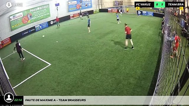 Faute de Maxime A - Team Brasseurs