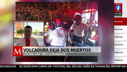 Un vehículo cae a un barranco en Colima, deja dos muertos