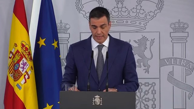 Comparecencia completa de Pedro Sánchez tras el apagón