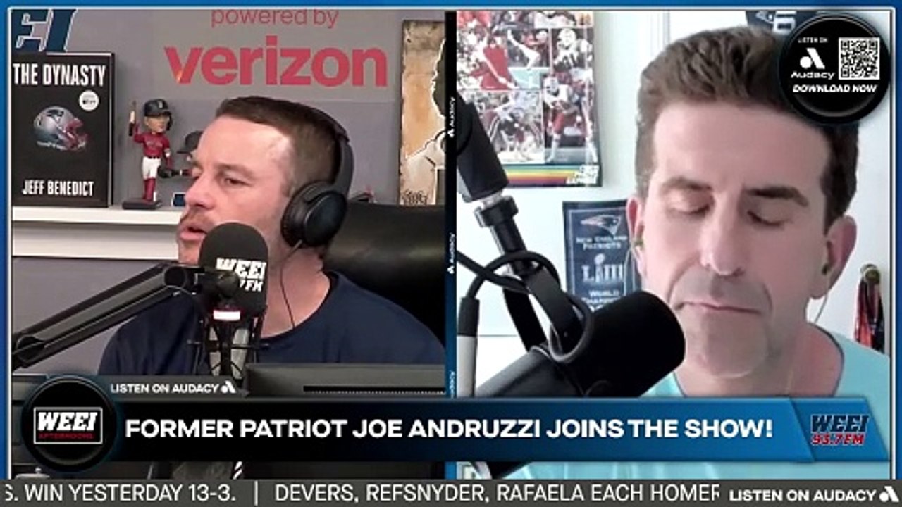 Joe Andruzzi on Campbell wingspan