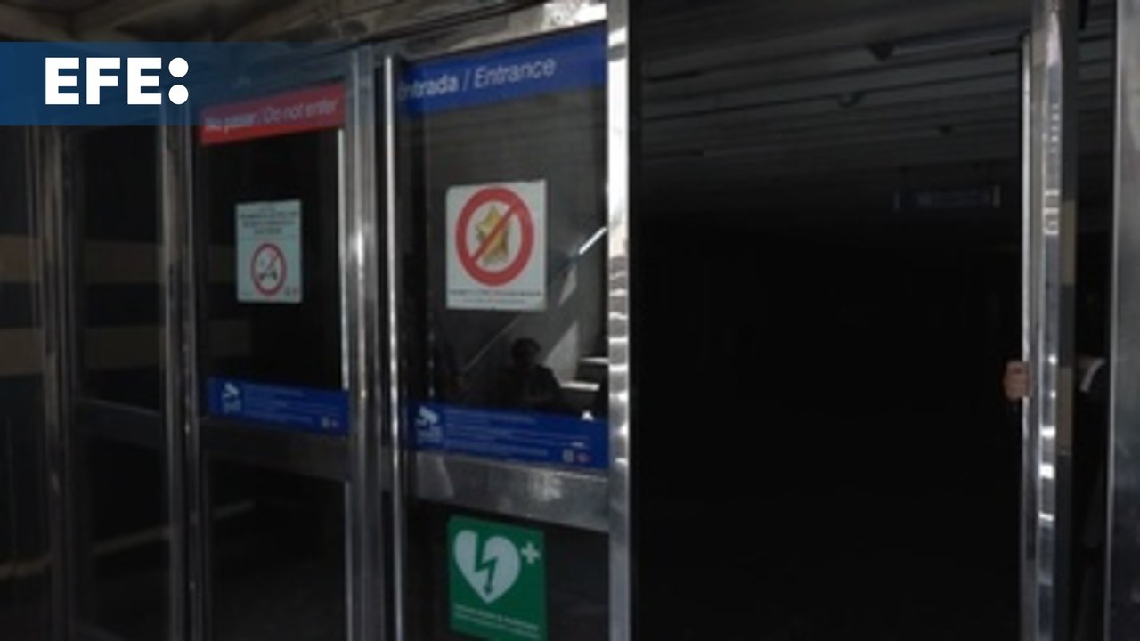 Metro Madrid informa que todas sus líneas permanecen cerradas por el apagón