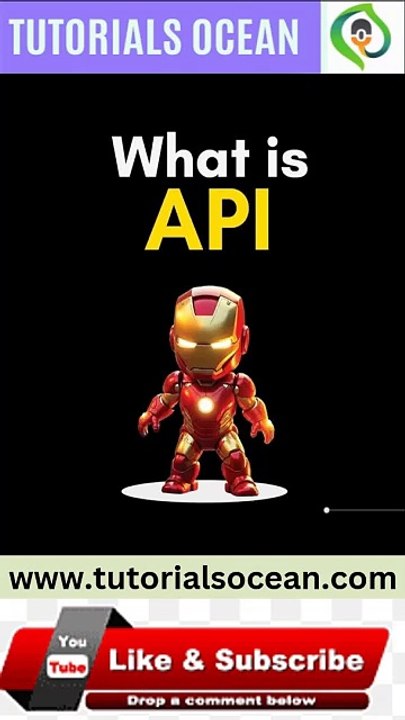 What is API (Application Programming Interface) - TutorialsOcean.com #shorts #api