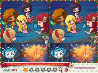 Girls Go Games And Devilish Hairdresser Mermaid Christmas Full Walkthrough Flash Game