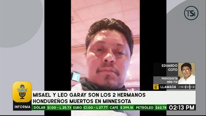 Misael y Leo Garay son los 2 hermanos originarios del Negrito, Yoro muertos en Minnesota