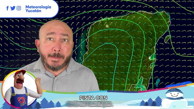 🌦️🌡️Vaguada maya dejará algunas lluvias y tormentas dispersas pero seguirá el bochorno de más de 40 °C.