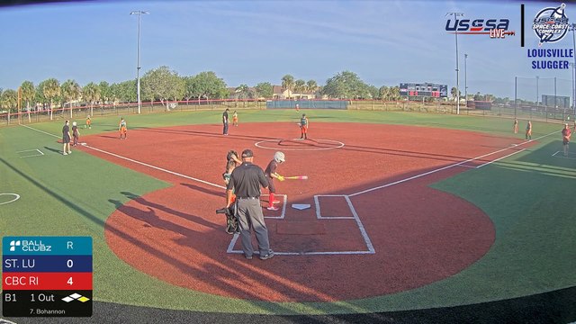 CBC Riverhawks Brindle VS St. Lucie Canes 10U - Sat, Apr 26, 2025 7:54 AM to Sat, 9:10 AM