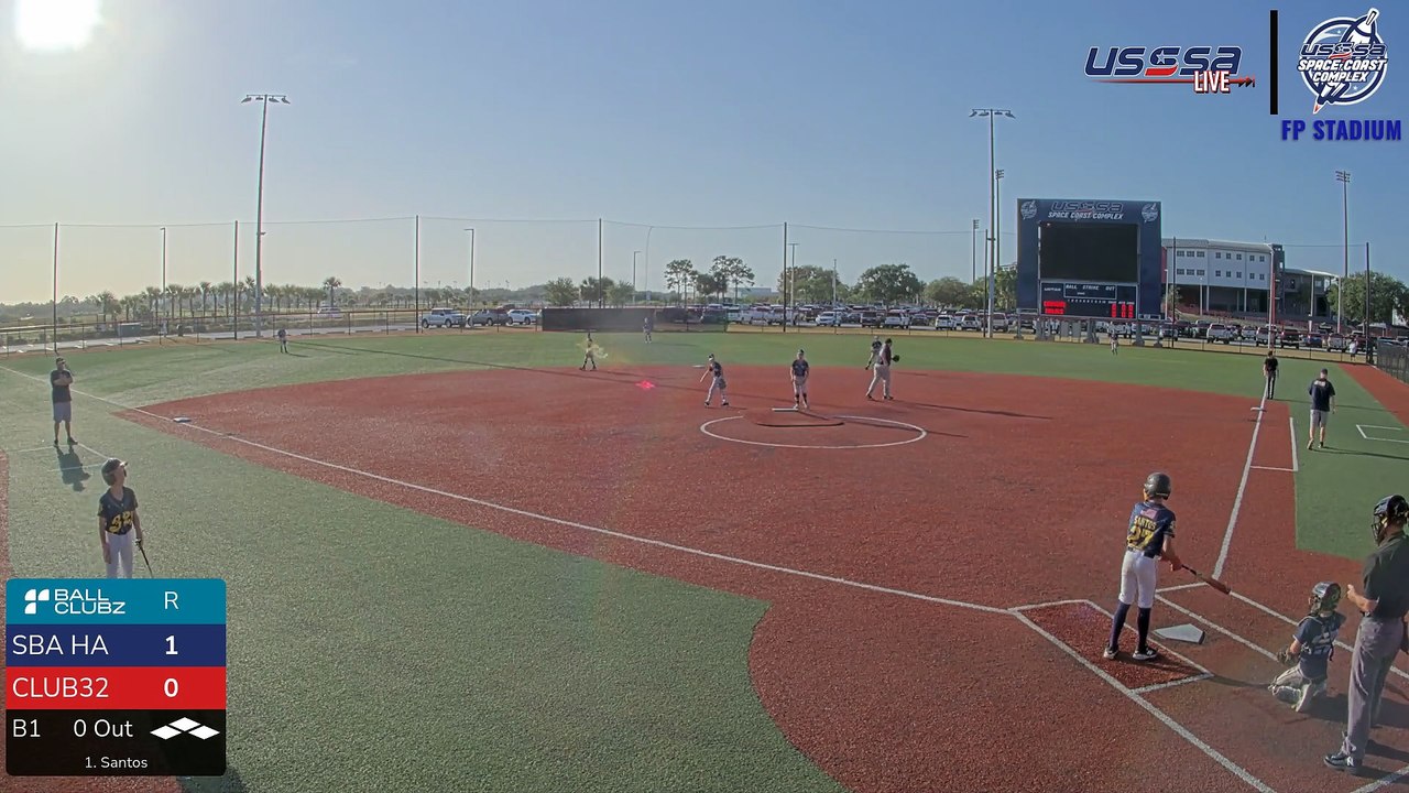 Club321 11u 2030 VS SBA Hawks 11U - Sat, Apr 26, 2025 7:41 AM to Sat, 9:26 AM