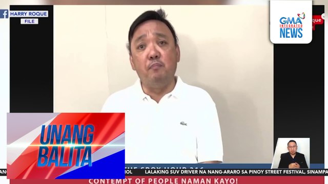 DOJ – Harry Roque, Cassandra Li Ong, at 48 iba pa, kinasuhan ng qualified trafficking kaugnay sa ni-raid na POGO sa Porac, Pampanga | Unang Balita