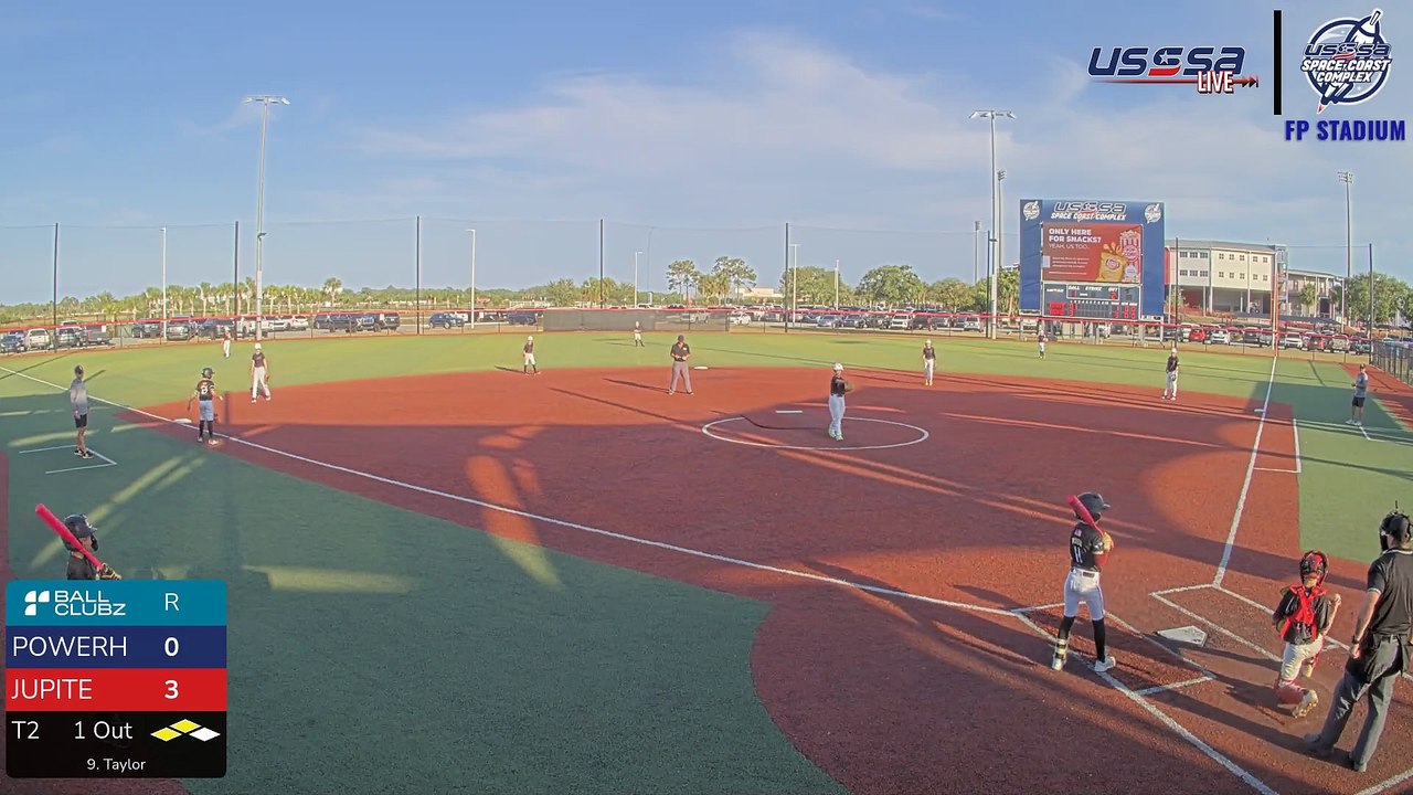 Jupiter Hammerheads Black 11U VS Powerhouse 11u Gold - Sat, Apr 26, 2025 6:02 PM to Sat, 7:49 PM