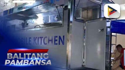 DSWD, inihahanda na ang Mobile Kitchen Truck para mamigay ng pagkain sa mga apektado...