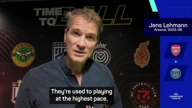 Lehmann backs Arsenal for Champions League glory