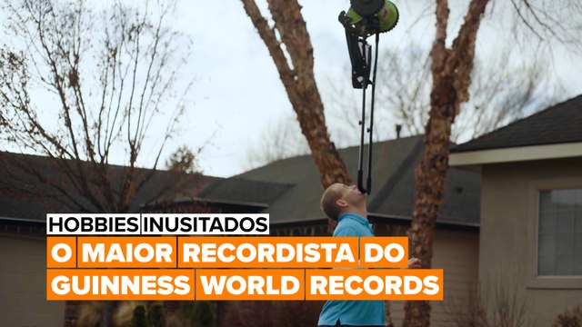 Hobbies Inusitados: O maior recordista mundial do Guinness World Records