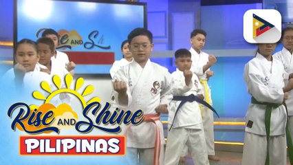 Karate lessons, magandang oportunidad para sa kabataan upang matuto at maging...