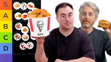 We make the ultimate tier list of every KFC menu item in the US and UK