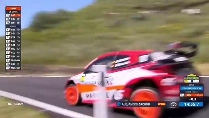 WRC 2025. Round 4. Spain.Day 3 SS9-SS10. race Part 2