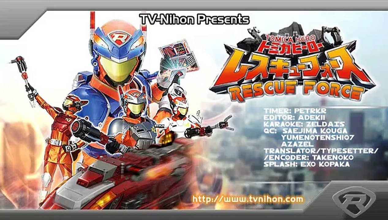 EP-28 || Tomica Hero Rescue Force [ENG SUBS]