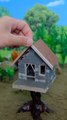Can You Build A Miniature Treehouse In JUST 1 Hour?#vfuho#minihouse#diy