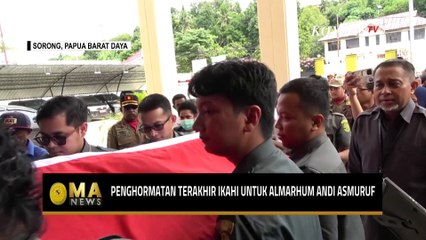 IKAHI Papua Barat Beri Penghormatan Terakhir pada Almarhum Hakim Andi Asmuruf - MA NEWS