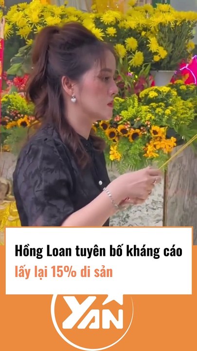 Hồng Loan tuyên bố kháng cáo lấy bằng được 15% tài sản còn lại của cố nghệ sĩ Vũ Linh