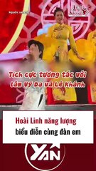 Hoài Linh đi biểu diễn cùng đàn em