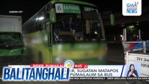 52-anyos na rider, sugatan matapos sumemplang at pumailalim sa bus | Balitanghali