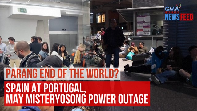 Buong Spain at Portugal, apektado ng misteryosong power outage | GMA Integrated Newsfeed