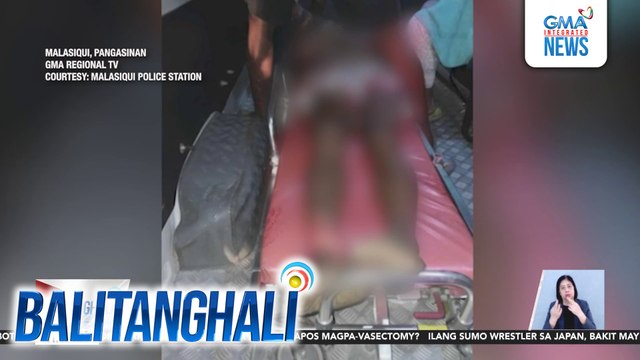 Rider na galing sa inuman, patay nang bumangga sa nakaparadang truck | Balitanghali