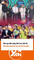 Các anh trai thi nhau oanh tạc lễ trao giải