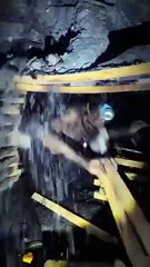 Working day in the coal mines