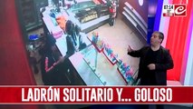 Ladrón solitario y goloso