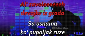 Devojka iz grada - Miroslav Ilić (uživo karaoke)