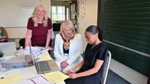 Community Footprint provides education for youngsters struggling in mainstream school fulltime. We join the Wolverhampton Mayor as she visits the Walsall facility.